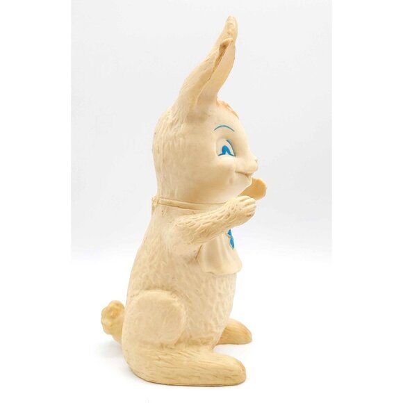 VTG Ashland Rubber Prod Bunny Rabbit Vinyl Rubber Squeak Toy Figure 1960's WORKS - Picture 2 of 5